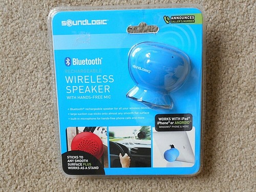 Soundlogic Bluetooth Rechargeable Wireless Speaker w/Hands Free Mic - Picture 4 of 5