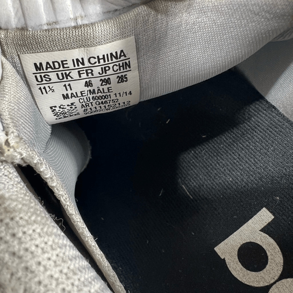 Adidas Mens Adipower Boost Golf Shoes White Beige Lace Up Low Top Size 10.5 thumbnail 8