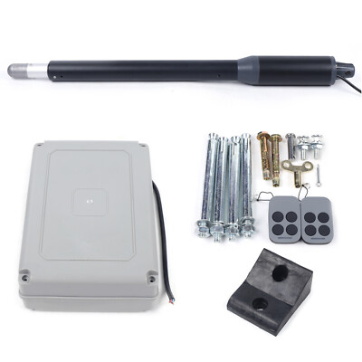 Automatic Single Swing Gate Opener Heavy Duty DC Motor W/ Remote Control 110V US