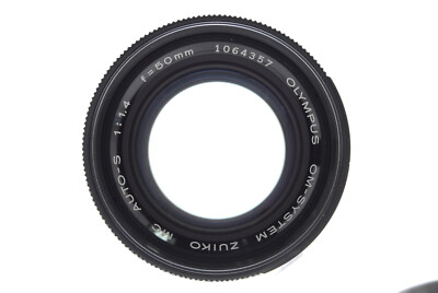 EXC+5】 OLYMPUS OM-2 35mm SLR Camera Black ZUIKO MC 50mm F1.4 Lens