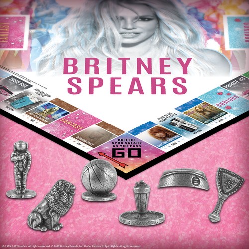 MONOPOLY: Britney Spears | Collector’s Edition Celebrating Britney Spears’ Music - Picture 3 of 9
