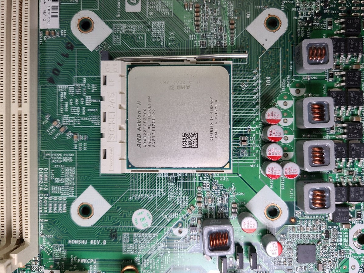 531966-001 HP AMD MOTHERBOARD AMD Athlon II 2GB RAM HP 6005