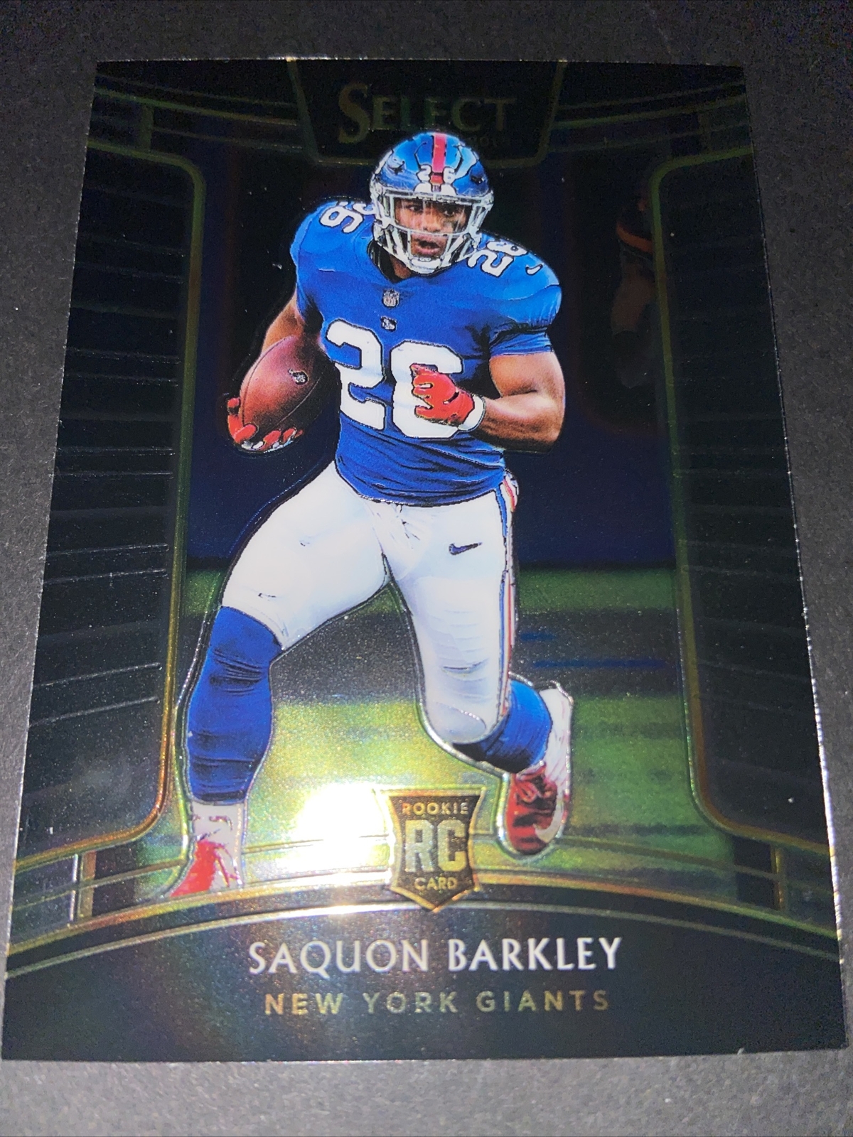 2018 PANINI SELECT SAQUON BARKLEY RC GIANTS #17 💎💎