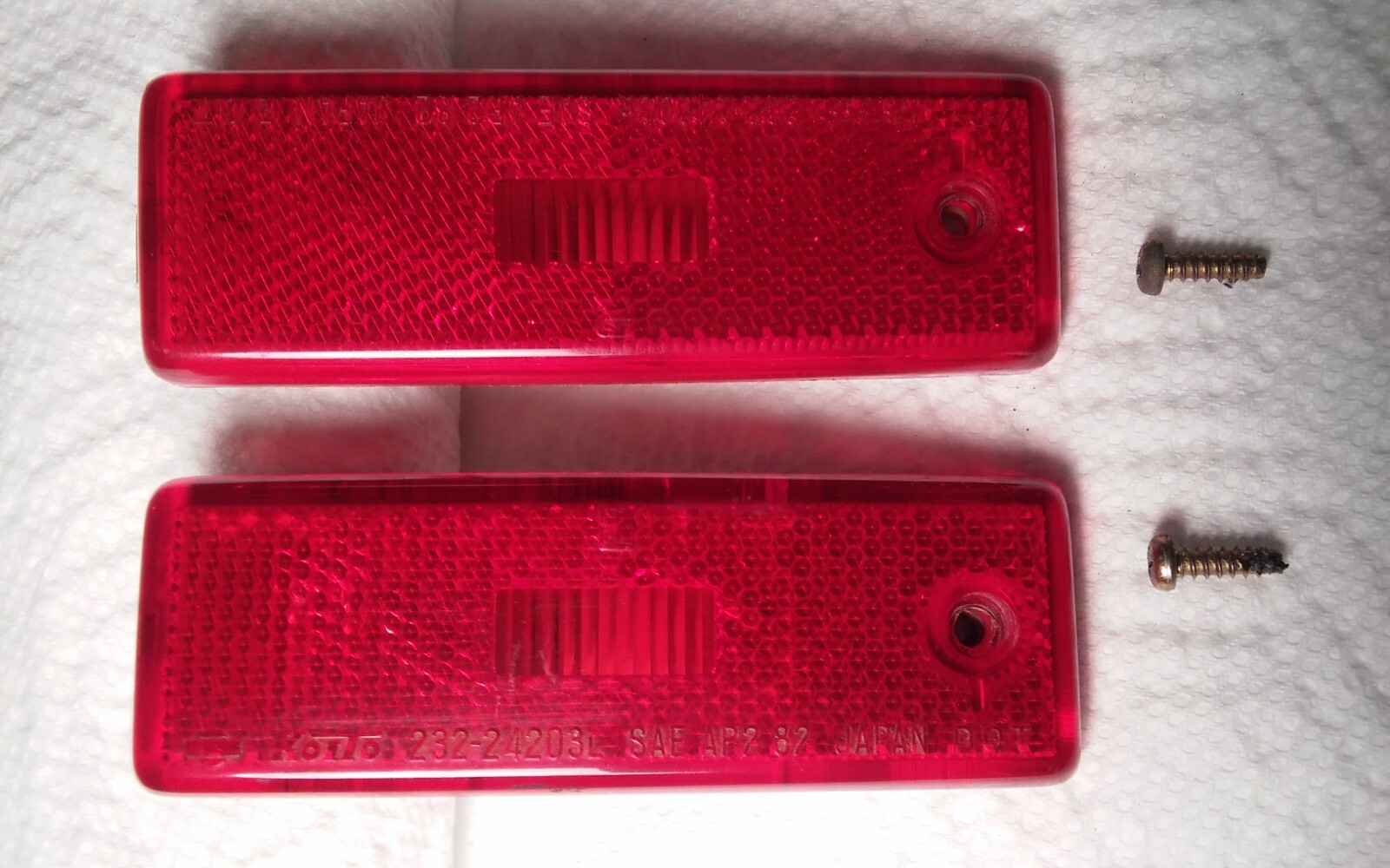 1984 1985 1986 nissan 300zx rear side marker lights oem z31 left and