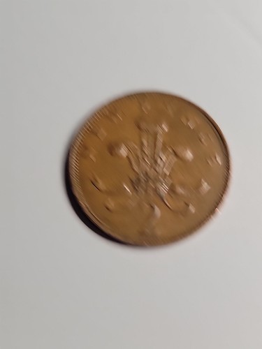 Rare First Circulation 25MM 1971 D.G.REG.F.D Queen Elizabeth II New Pence 2 Coin - Picture 7 of 8