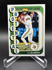 J.J. McCarthy - 2024 Score Protential Insert Card #10