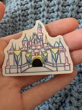Disney parks, Disneyland, Disneyworld, Castle, Cinderella, Vinyl Sticker