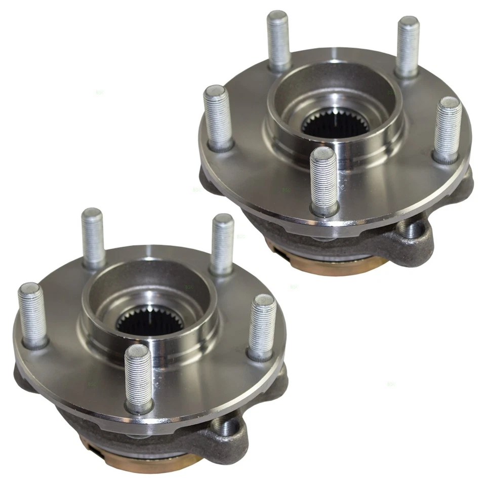 Juego de cojinetes de cubo de rueda delantera para JX35 QX60 Altima Máxima Murano Pathfinder Foto 4 de 4