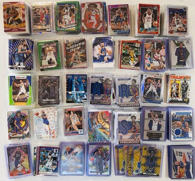 Basketball Card Massive Mixed Lot Lebron Curry Ja Panini Topps Inserts & Base