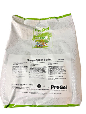 GREEN APPLE SPRINT PREGEL COMPLETE POWDER MIX FOR ITALIAN GELATO Item No. 305092