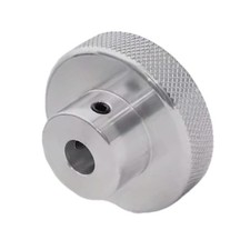 80mm OD 14mm Bore Aluminum Alloy Handwheel Adjustment Knobs for Slide Table