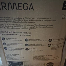 Coway Mighty White Air Purifier True HEPA and Smart Mode Indoor - White