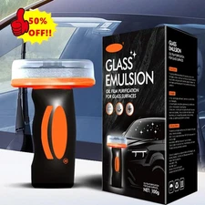 Glass Oil Film Cleaning Brush, Glass Emulsion Oil Film Purification NEW