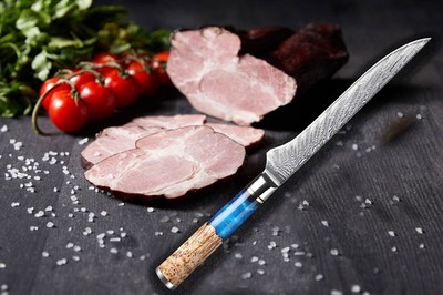 Ein Ausbeinmesser nicht nur schön, sondern extrem Scharf. Stechmesser Filetierme