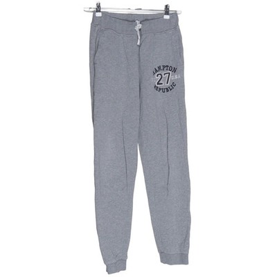Hampton Republic, Jogginghose, Größe: 170, Grau, Baumwolle/Polyester, Print #MXd