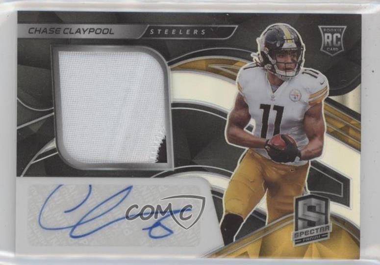 2020 Panini Spectra 39/99 Chase Claypool #221 RPA Rookie Patch Auto RC 0v0