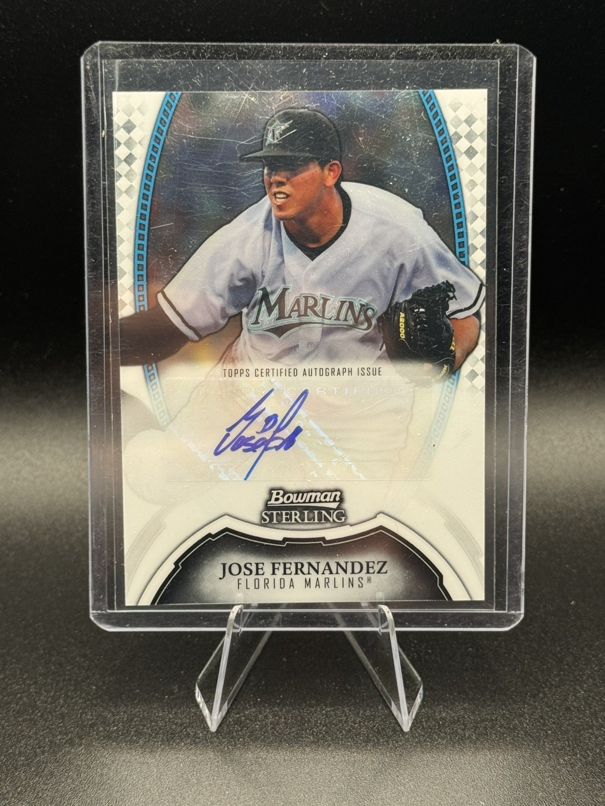 2011 Bowman Sterling Baseball Jose Fernandez #BSP-JF Prospect Autographs