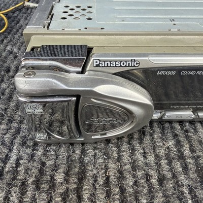 【希少良好固体】Panasonic CQ-MR909D UNTESTED AS IS Panasonic CQ-MRX909D Active Display DSP/CD/MD Sound