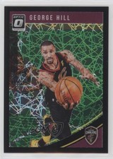 2018-19 Panini Donruss Optic Black Velocity Prizm 13/39 George Hill #108 1j8