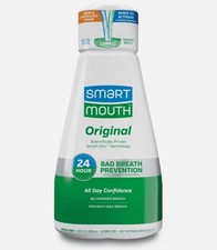 SmartMouth The Original Activated Dual-Solution Breath Rinse Mouthwash, 32 fl oz