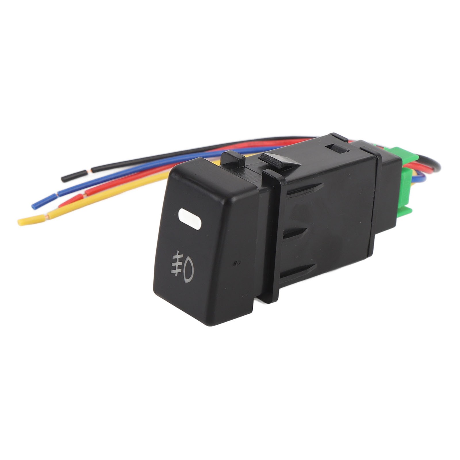 .4 Pole 12V Button Switch With LED Indicator Light Fog Light Push Button Switch