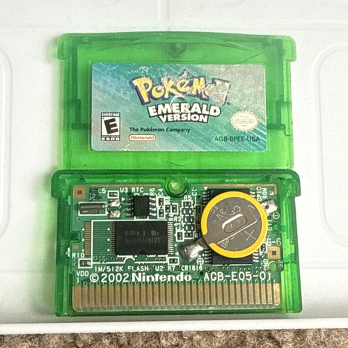Pokemon Smaragd GBA (Game Boy Advance, 2005) Neue Batterie Original Getestet Speichert - Bild 2 von 20