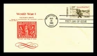 DR JIM STAMPS US COVER WORLD WAR I VETERANS FDC ALEXANDER HANDCRAFTED