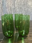 Set Of 4 Forest Green 5" Flat Iced Tea Tumbler