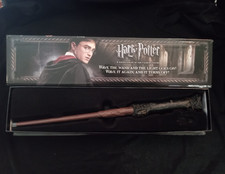 Harry Potter 14" Magic Wand Illuminating Lumos Tip NobleWorks preowned Free Ship