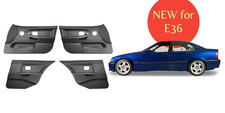 New Door Panels Set Of 4 Pcs For Bmw 3 Series E36 Sedan 4 Doors 1990-1998