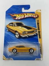 Hot Wheels 2010 Premiere Yellow 71 Maverick Grabber 38 Soft Corner A3