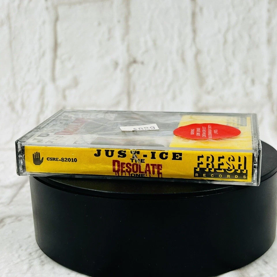 Just-Ice The Desolate One cassette tape new york hip hop 1989 hip hop rap - Image 3 of 4