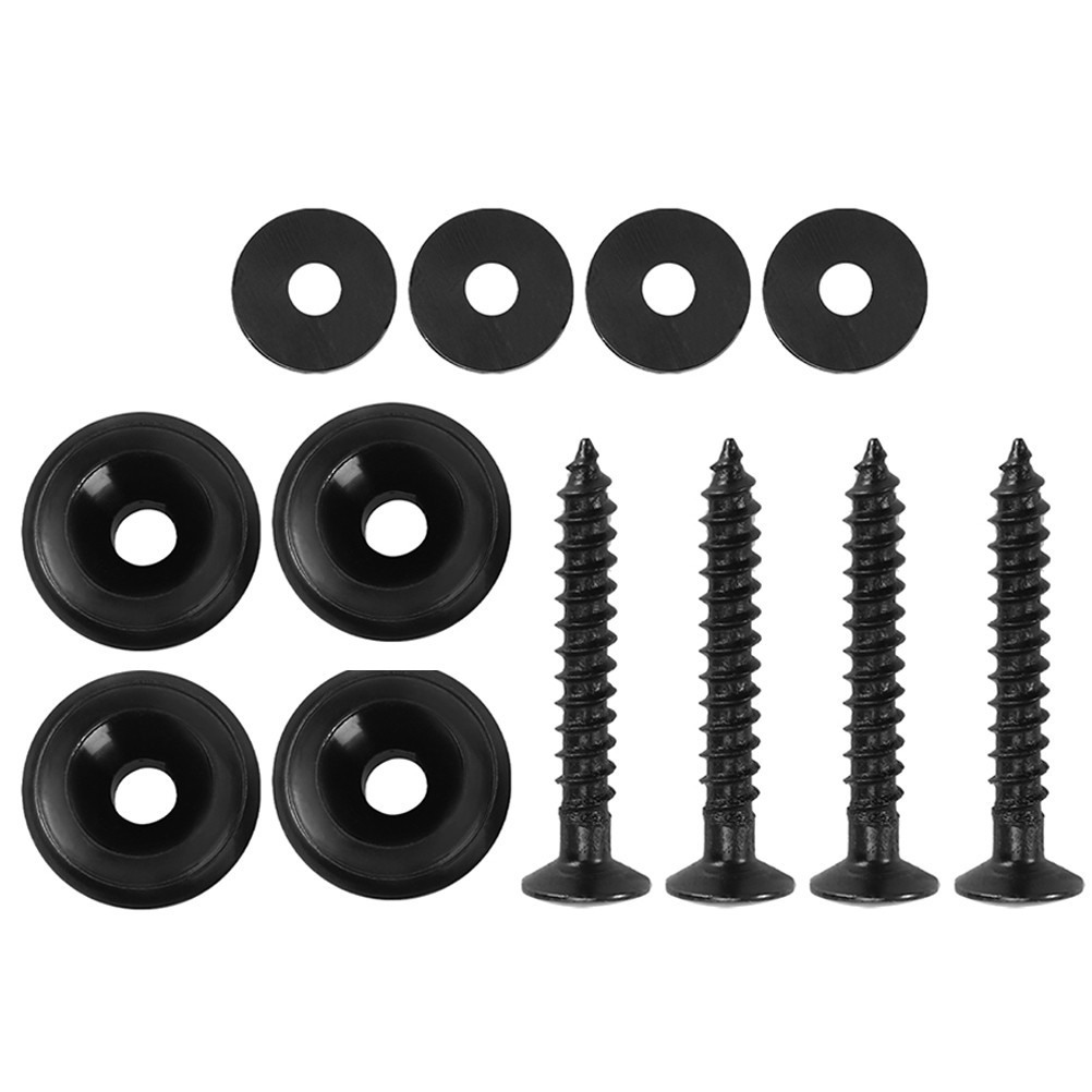 4 Set Accessoires Guitare Electrique Sangles D'accessoires De Boutons