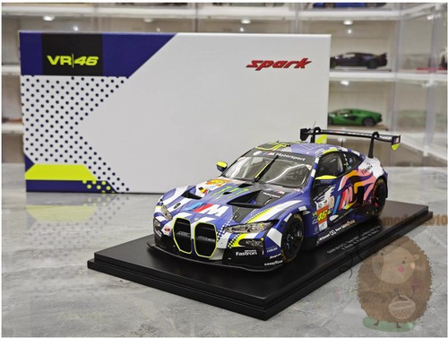 Spark 1:18 2024 Le Mans endurance race BMW M4 GT3 Resin Diecast Model Car Gifts - Picture 1 of 19