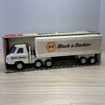 1978 Buddy L Black & Decker Big Rig Truck w/ Box Purple Windshield