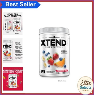 BCAA Powder Sugar Free Knockout Fruit Punch 7g Amino Acids Electrolytes