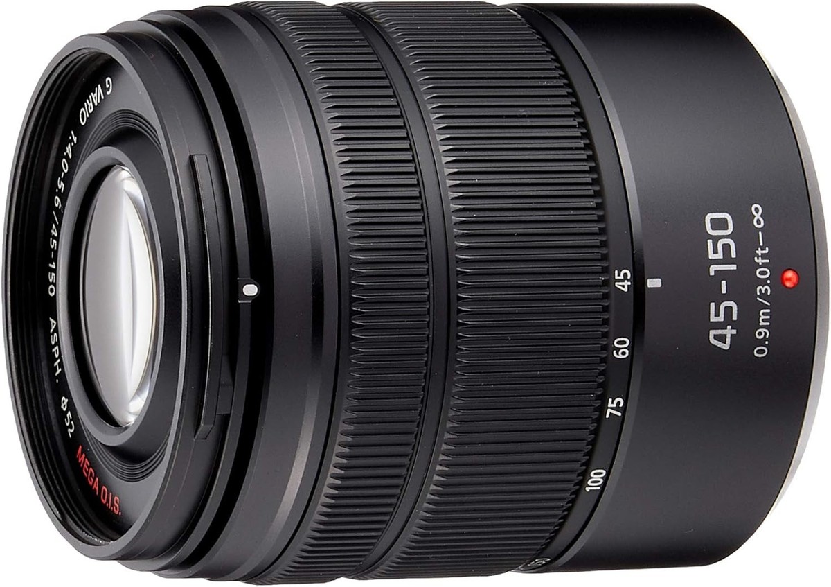Panasonic H-FS45150-KA LUMIX G VARIO 45-150mm/F4.0-5.6 ASPH./MEGA