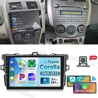 Android 15.0 Car Stereo Radio For Toyota Corolla 2009-2013 GPS Navi WiFi Camera