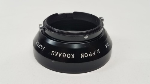 Nippon Kogaku Metal Lens Hood f3.5cm 1:2.5 JAPAN Vintage - Picture 3 of 8