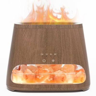 ESSENTIAL OIL DIFFUSER Himalayan Salt Lamp Cool Mist Humidifier 150ml SALKING