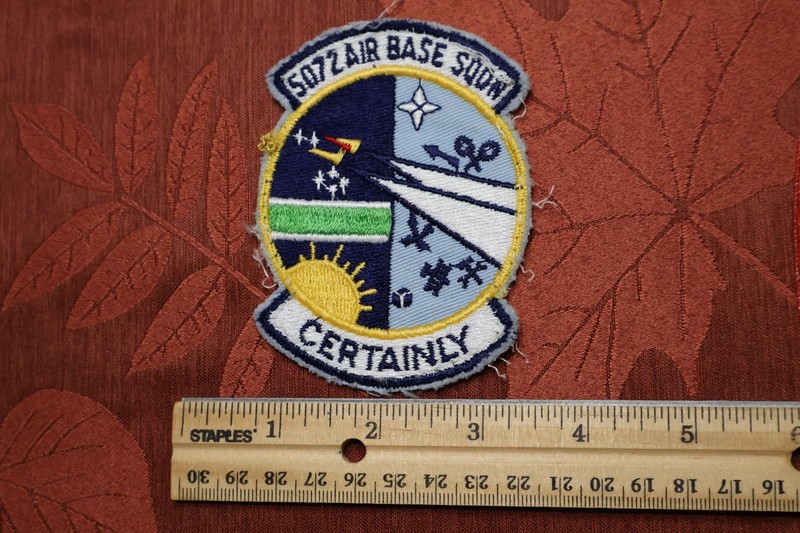 USAF 5072d Air Base Squadron 5072nd ABS patch 5072 Alaska