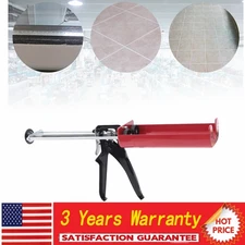 Industrial Dual Applicator Gun Dispenser Double Component Caulking Gun New