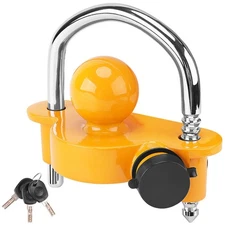 Turnart Trailer Lock, Hitch Lock, Trailer Hitch Lock, Trailer Coupler Lock, T...