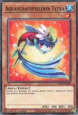 YuGiOh Aquaschauspielerin Tetra DLCS-DE090 Common Neu 1st