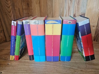 Harry Potter Books 1-7 All Hardback First Editions Complete Collection J.K