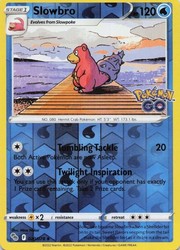 Slowbro 020/078 Pokemon GO Reverse Holo