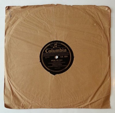 Norman Wisdom - Dream For Sale / Beware  (Shellac, 10'')