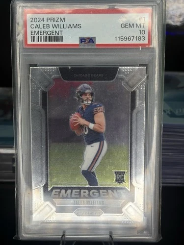 2024 Panini Prizm - Emergent Caleb Williams PSA 10 #1 (RC)