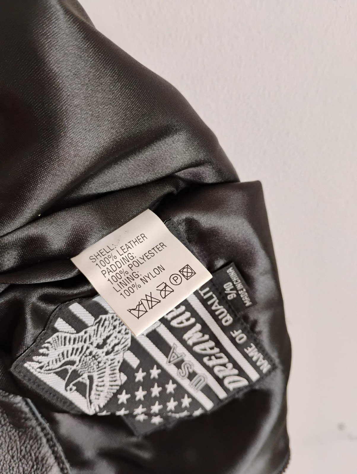 U.S.A Bikers Dream Apparel Women's Leather Shorts