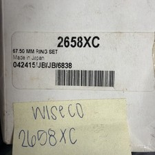 WISECO 2658XC XC PISTON RING RINGS SET 67.50m...